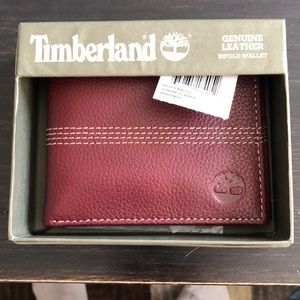 Timberland bifold leather wallet